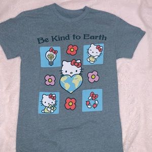 hello kitty “be kind to earth”